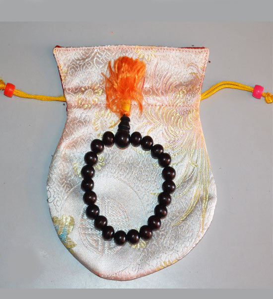 Bracelet Mala / Bracelet Mala pour main / poignet en bois de rose