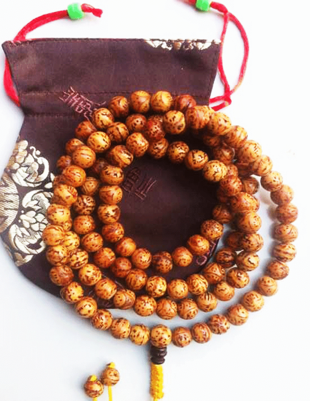 Indian Bodhi Seed Mala Prayer Beads – Spiritual Tibet