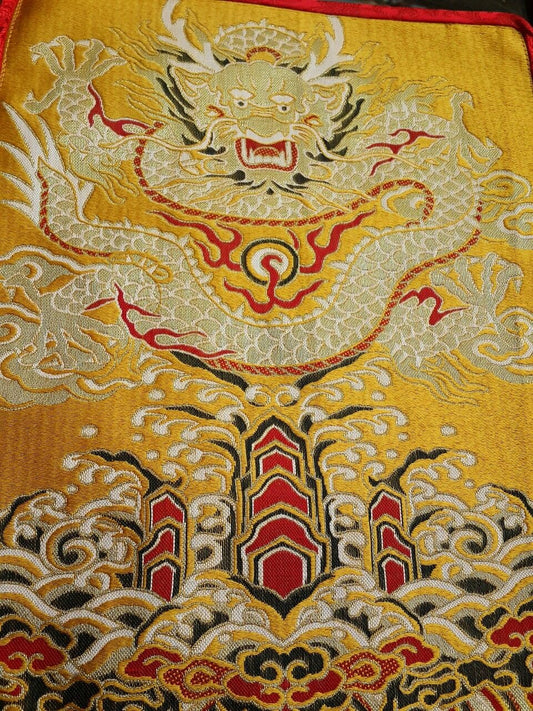 Set de table / nappe en forme de dragon bouddhiste tibétain