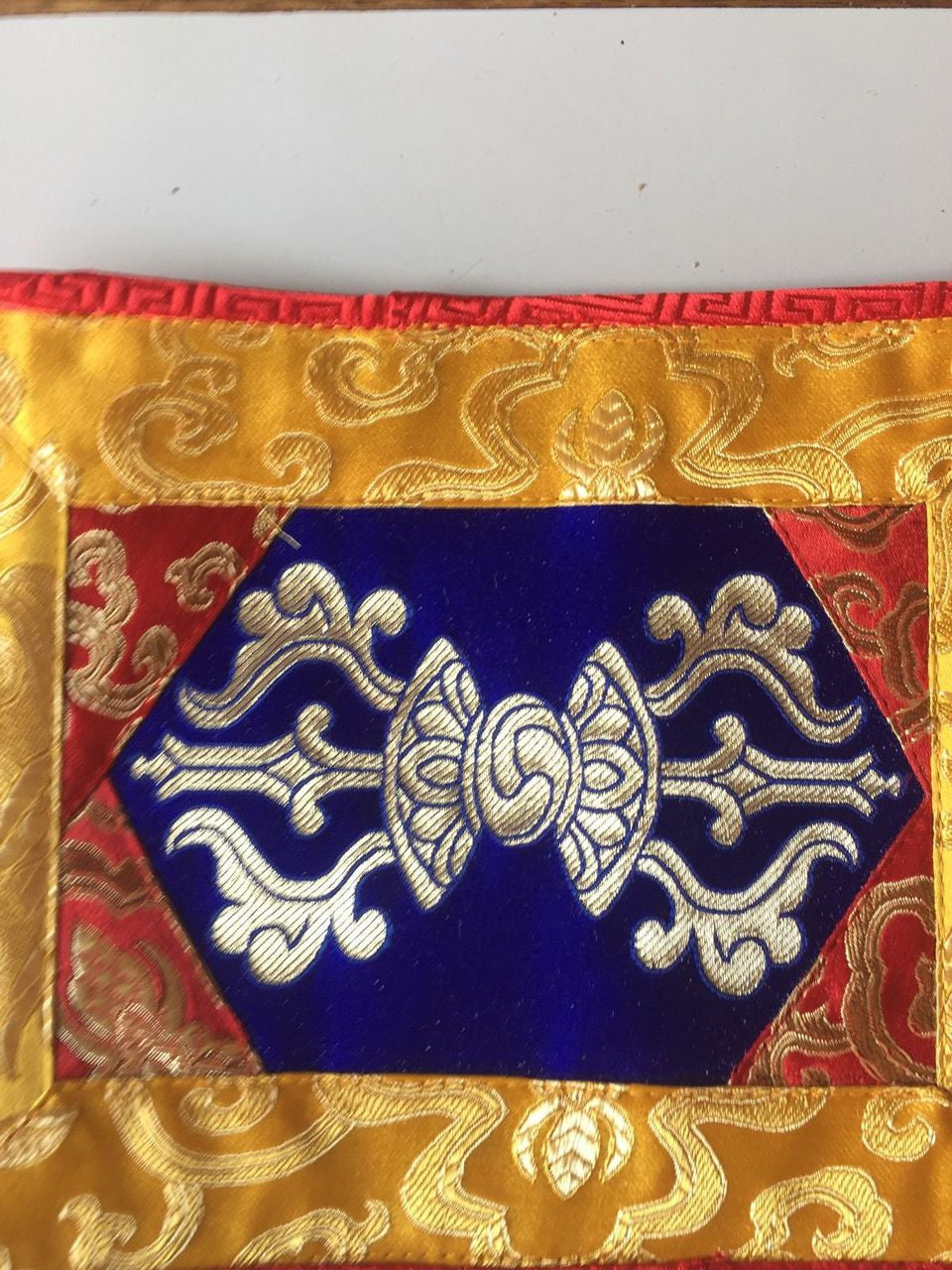 Tibetan Buddhism Blue Dorji Placemat / Table Cover