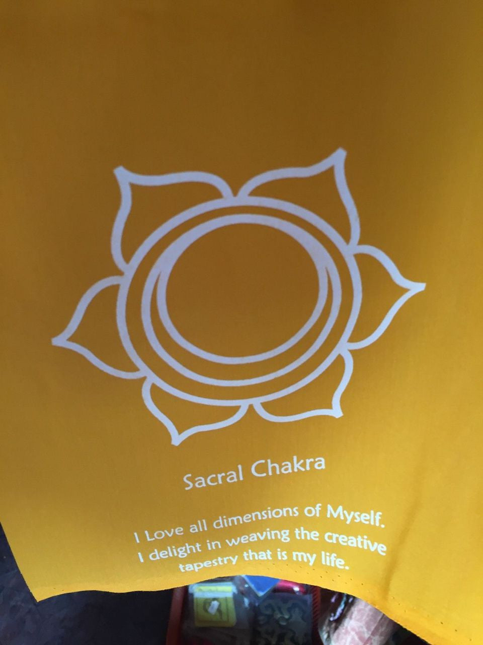 Bouddhisme tibétain Drapeaux de prière 7 Chakras / Lungta