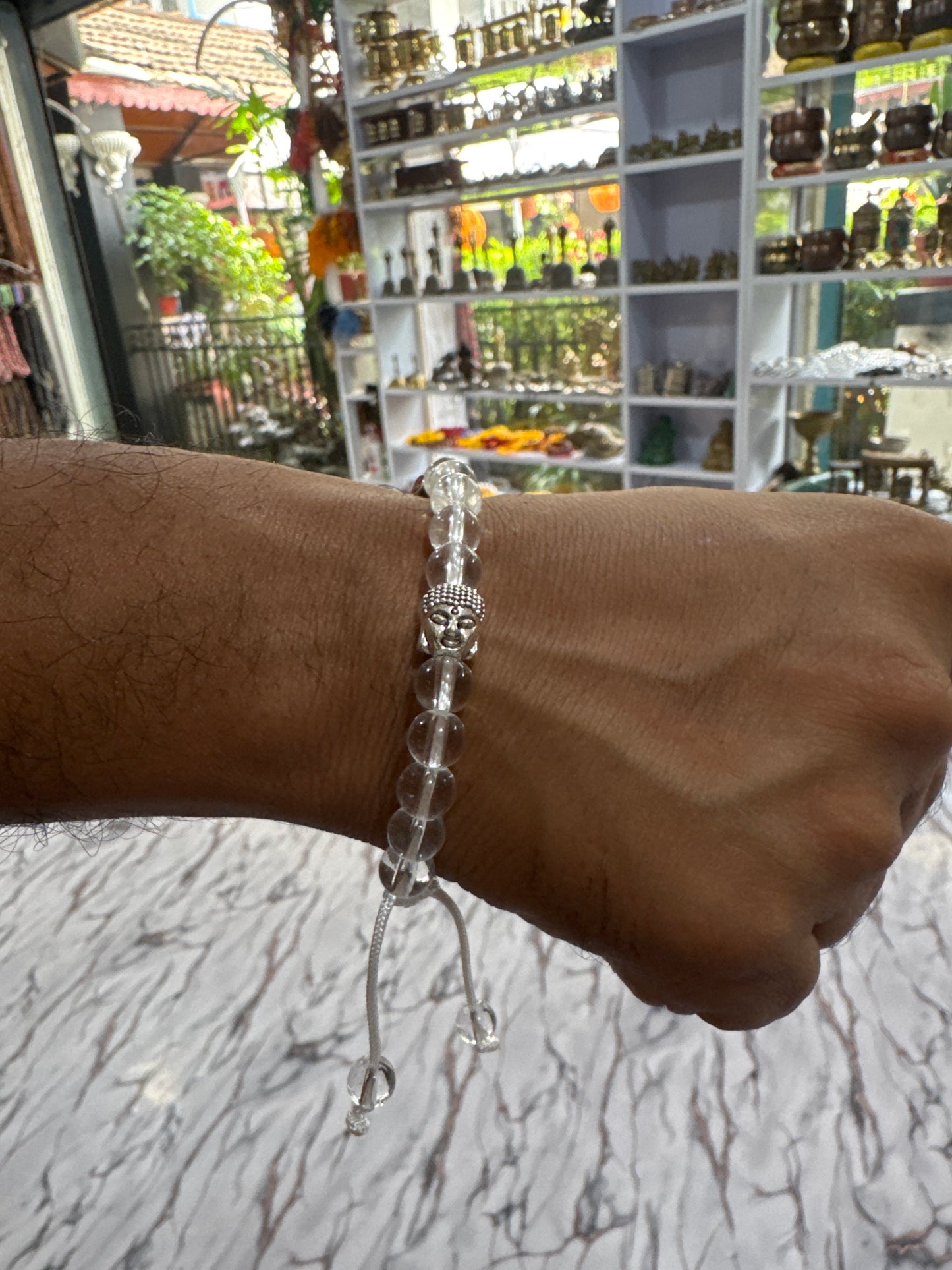 Crystal Hand Mala / Bracelet / Wrist Mala
