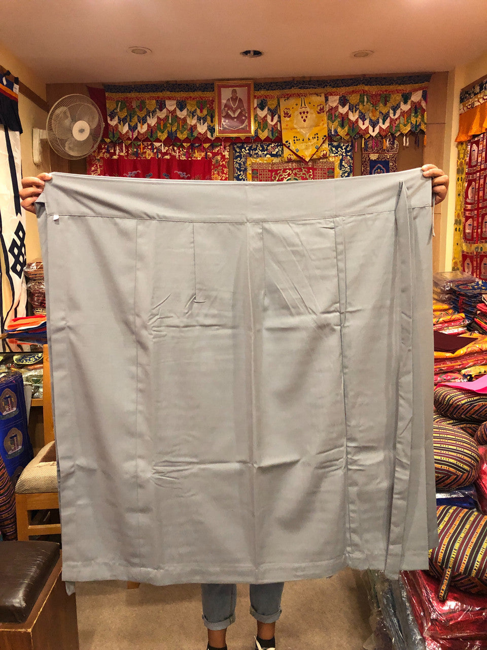 Tibetan Buddhist uni-Sex Cotton Meditation Skirt/danji/Half chubba/Monks Skirt