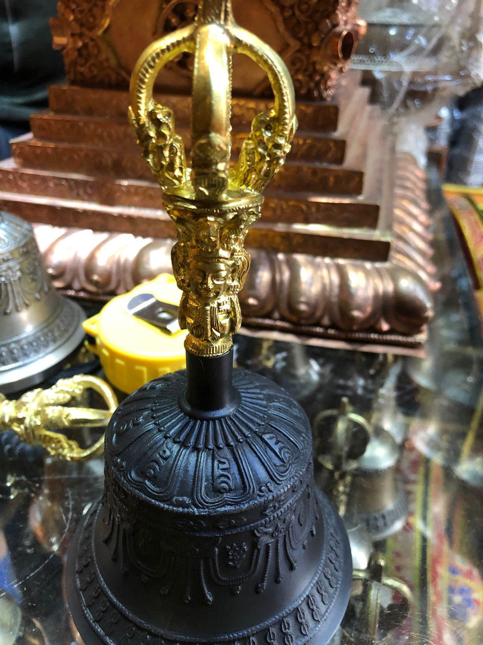 Tibetischer Buddhismus 5-zackiges Glocken- und Dorje-Set