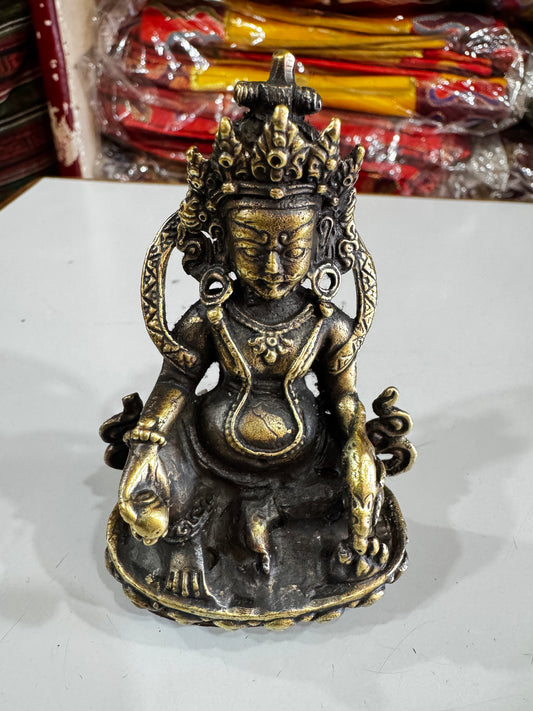Nepalese buddhist handmade small zambala statue