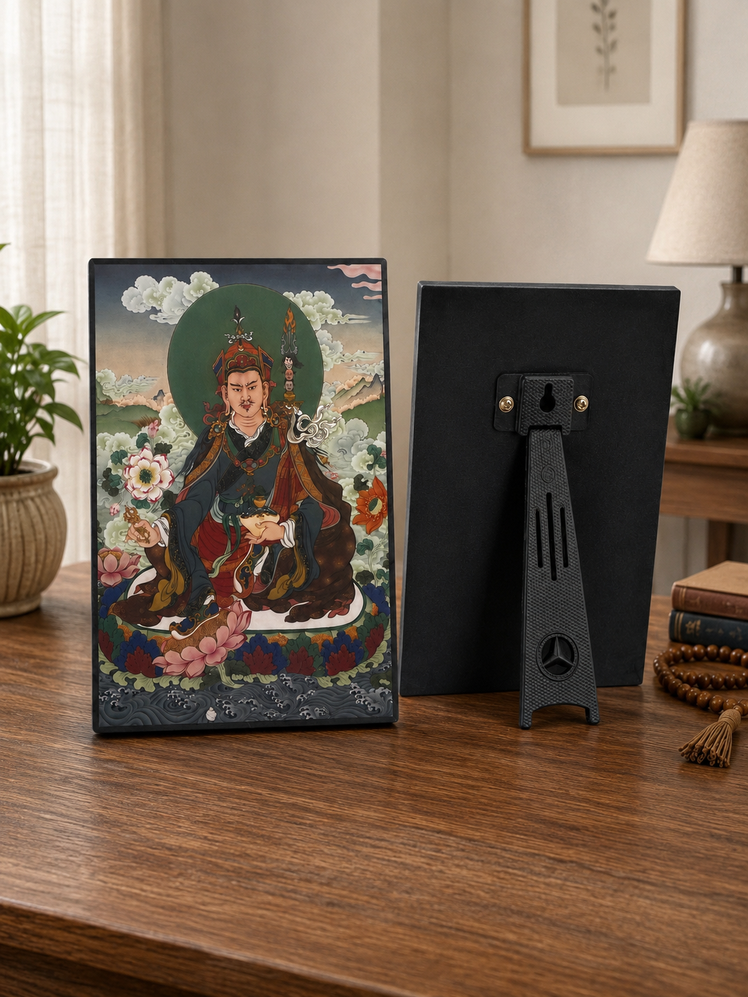 Printed Tibetan Buddhist Laminated Wall & Tabletop Art – Multiple Designs / made in Nepal