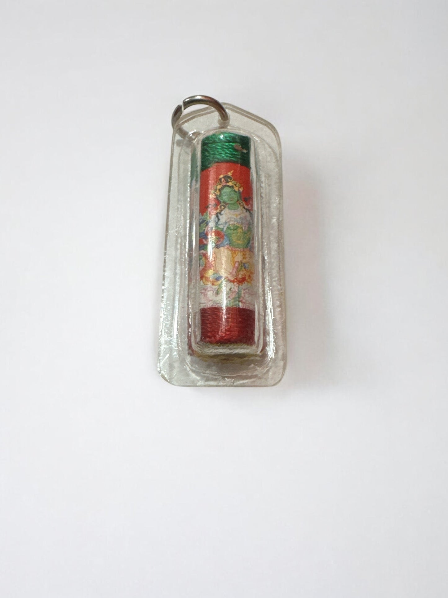 Tibetan Mantra Healing Amulet – Protected Charm for Health, Peace & Spiritual Well-Being