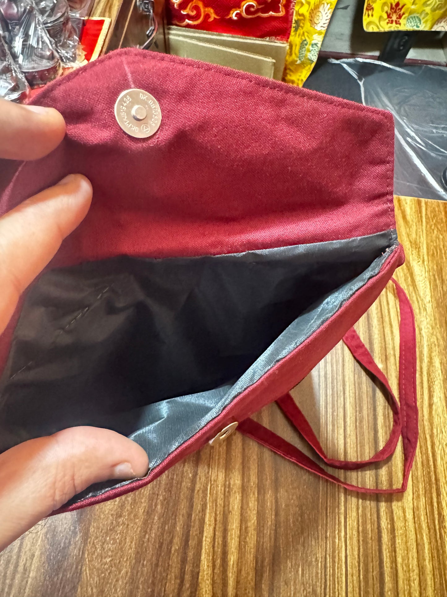 Tibetan buddhist traditional handmade cotton crossbody bag / side sling bag / monk bag