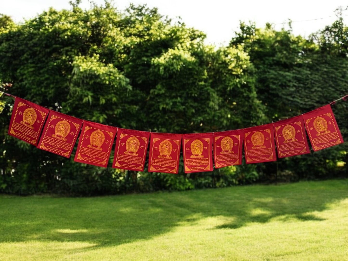 Tibetan Buddhist Vajrayogini/Vajra yogini cotton prayer flags