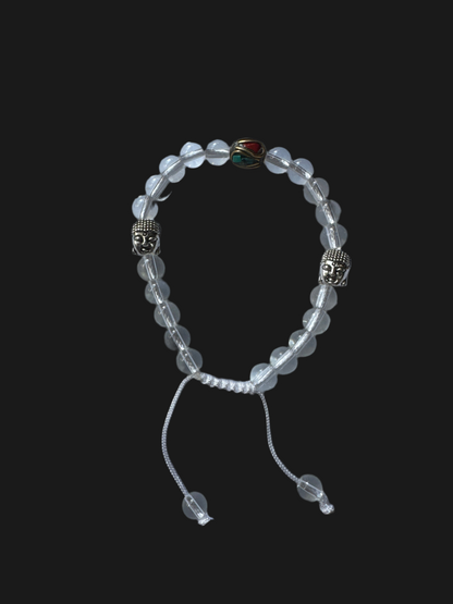 Crystal Hand Mala / Bracelet / Wrist Mala