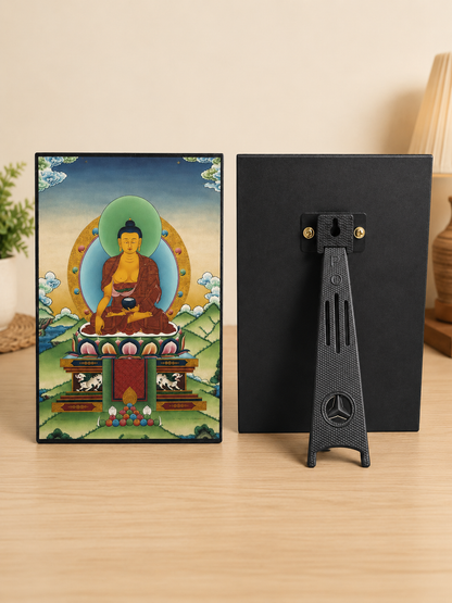 Printed Tibetan Buddhist Laminated Wall & Tabletop Art – Multiple Designs / made in Nepal