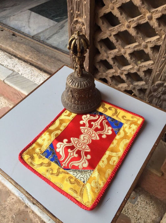 Tibetan Buddhism Red Dorji Placemat / Table Cover