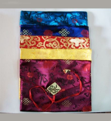 Tibetan A4 Size Silk Text Covers