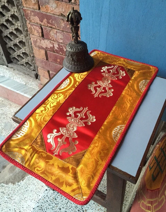 Tibetan Double Dorji Placemat / Table Cover