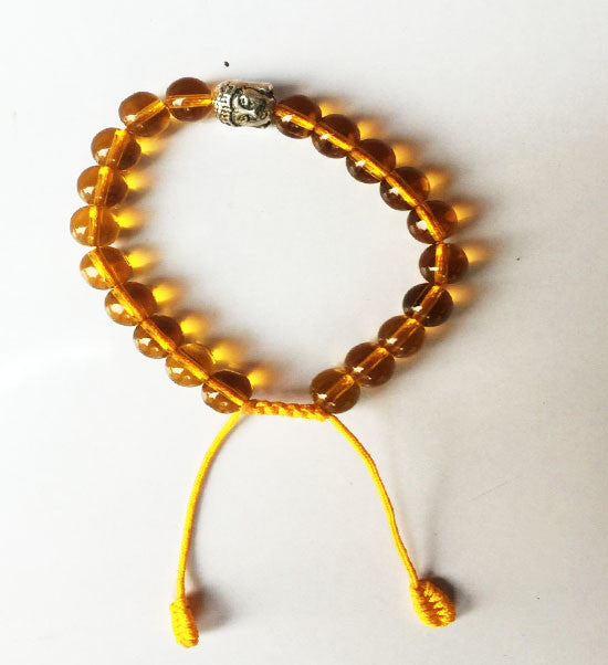 Citrine Wrist Mala / Bracelet /  Hand Mala