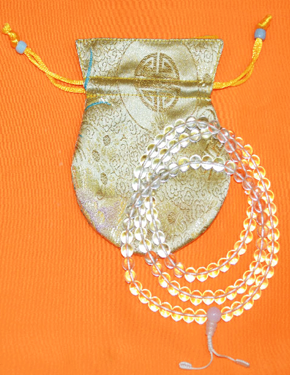 Tibetan Buddhist Crystal Mala