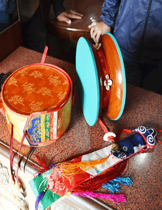 Tibetan Buddhist Drum / Chod Drum