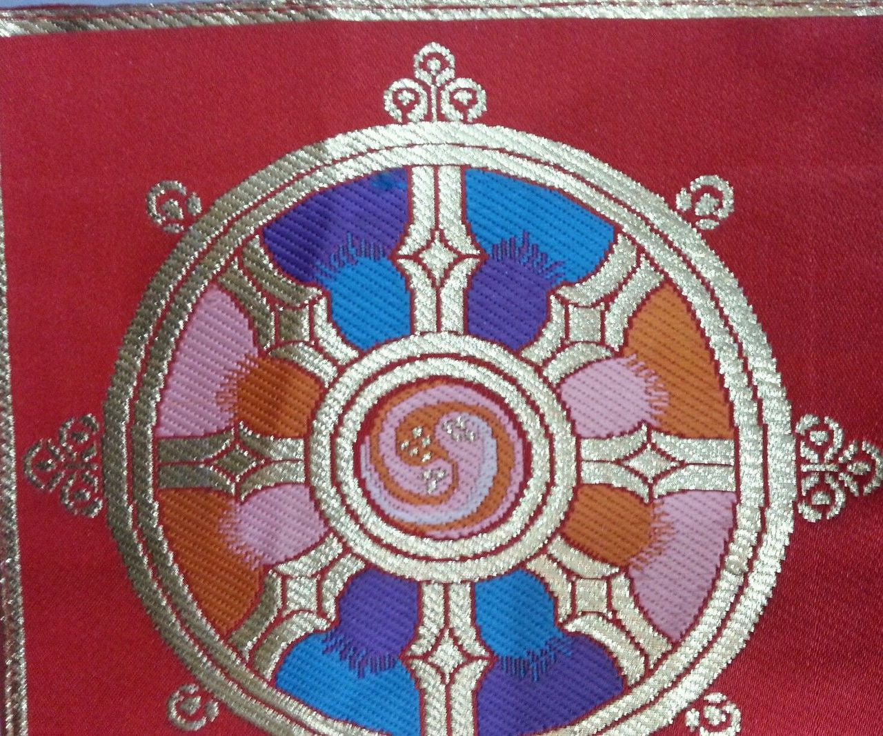 Tibetan Buddhism Wheel Of Life Small placeMat