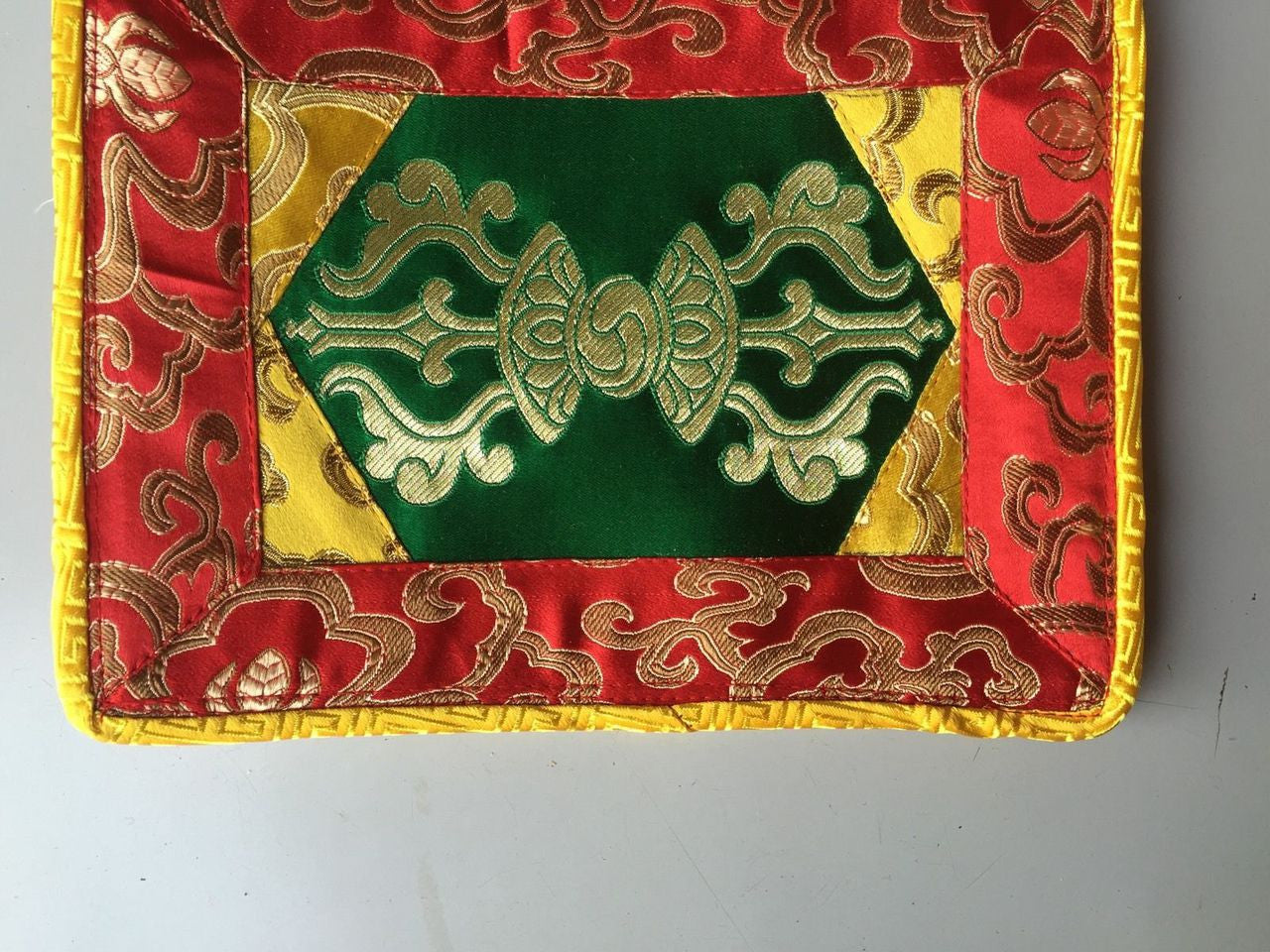 Tibetan Buddhism Green Dorje Placemat/Table Cover