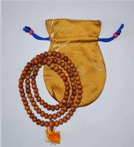 Tibetan Buddhist Sandalwood Mala Prayer Beads