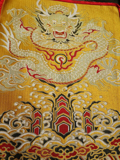 Tibetischer Buddhismus Drachen Tischset / Tischdecke