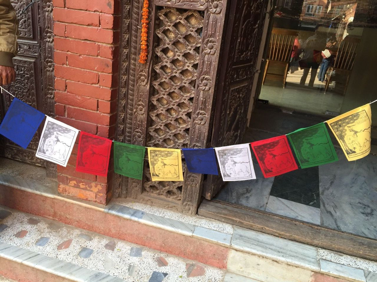 Tibetan Buddhism Harmonious Four Friend Prayer Flags