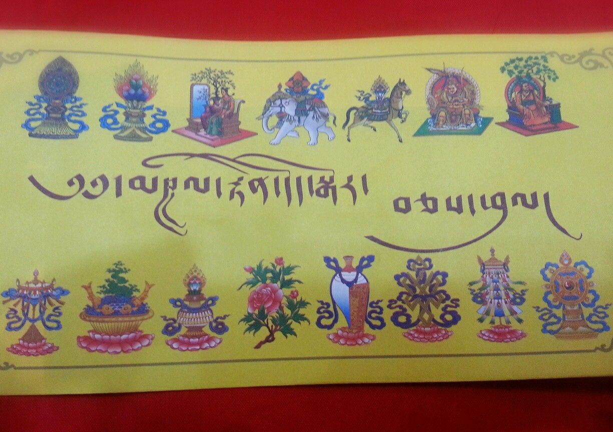 Tibetan Buddhism Offering Envelope Set Of 10 Pc