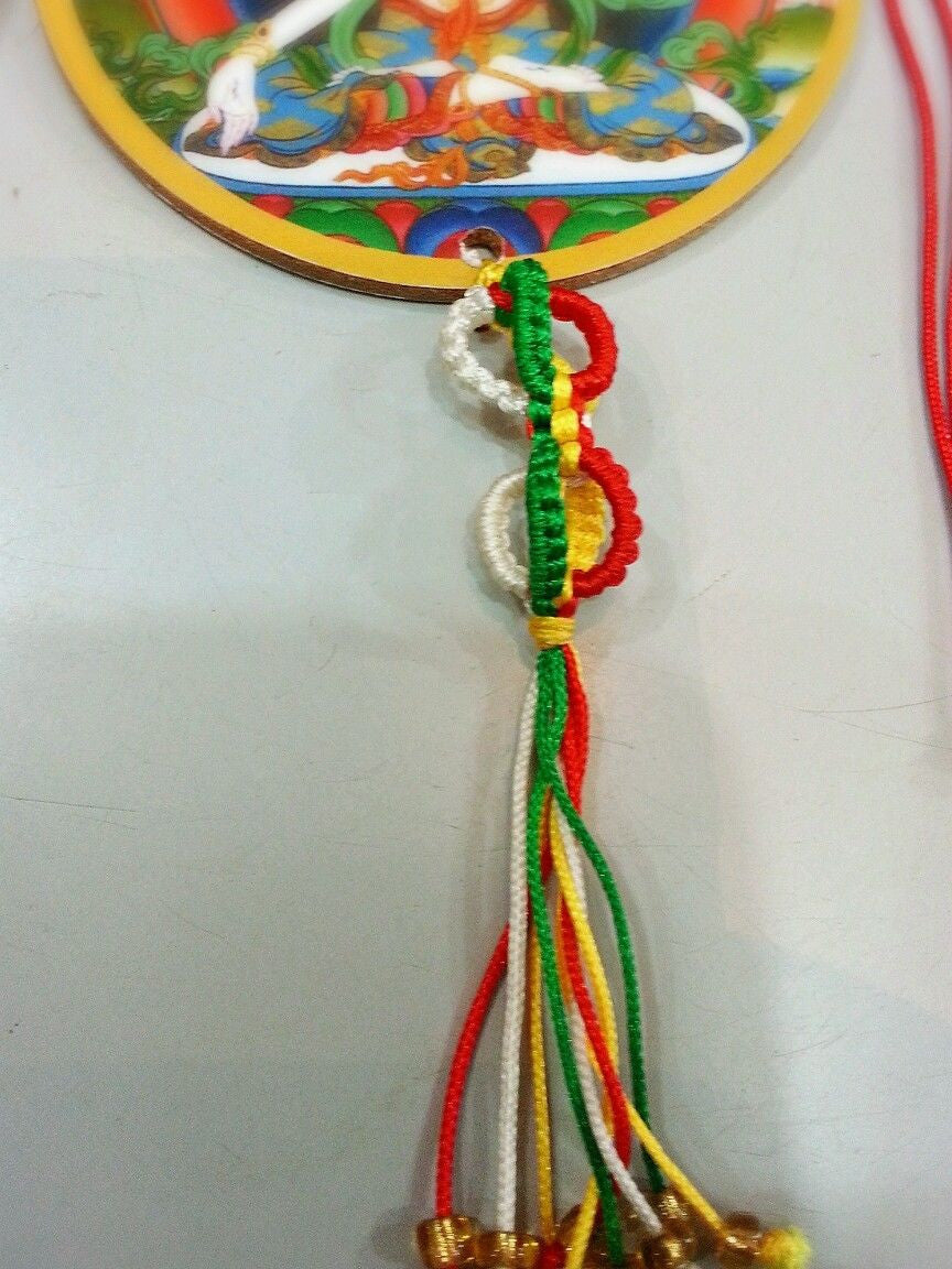 Tibetan White Tara Car Hanging /Door Hanging