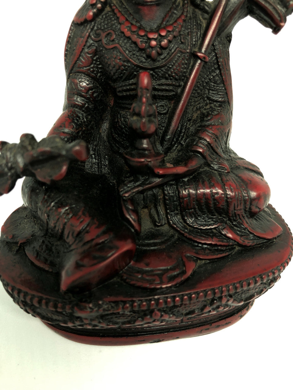 Tibetan buddhist guru Rimpoche cold cast resin statue / padmasambhava statue