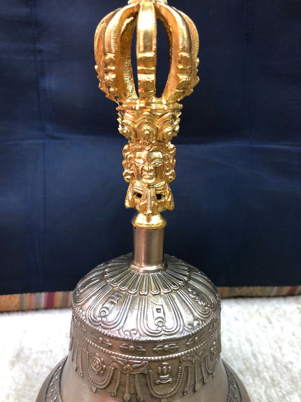 Tibetan Buddhism 9 Pronged Bell & Dorje Set