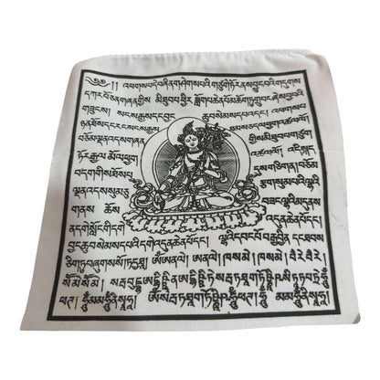 Tibetan buddhist high quality mix deities cotton prayer flags/ lungta