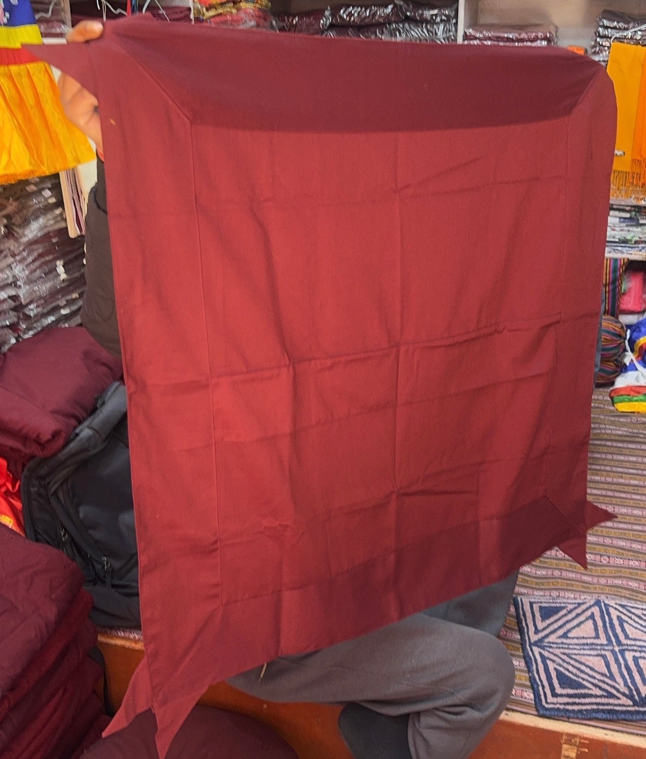 Tibetan buddhist traditional cotton sitting meditation cloth Dingwa