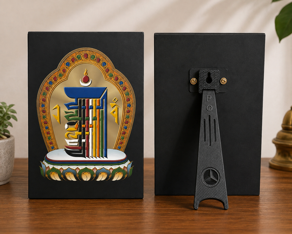 Printed Tibetan Buddhist Laminated Wall & Tabletop Art – Multiple Designs / made in Nepal