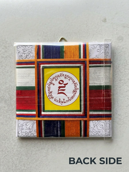 Tibetan Buddhist Zambala Protective Mantra Amulet Door Hanging – Handmade in Nepal