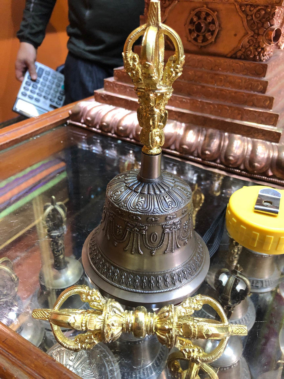 Tibetan Buddhism 5 Pronged Bell & Dorje Set