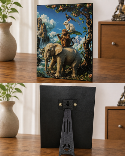 Printed Tibetan Buddhist Laminated Wall & Tabletop Art – Multiple Designs / made in Nepal