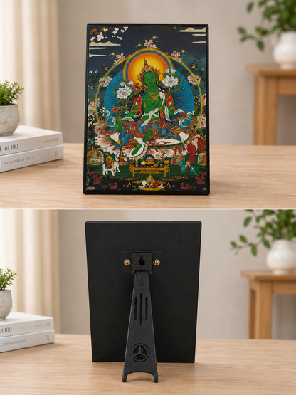Printed Tibetan Buddhist Laminated Wall & Tabletop Art – Multiple Designs / made in Nepal