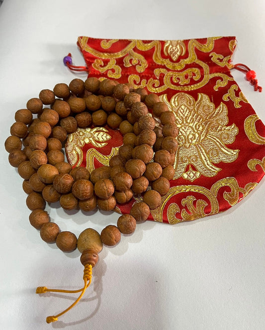 Nepalese buddhist Bodhi Seed Mala / Prayer Beads / direct from nepal