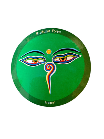 Tibetan buddhist ritual different deities and mandala fridge magnets / from Nepal