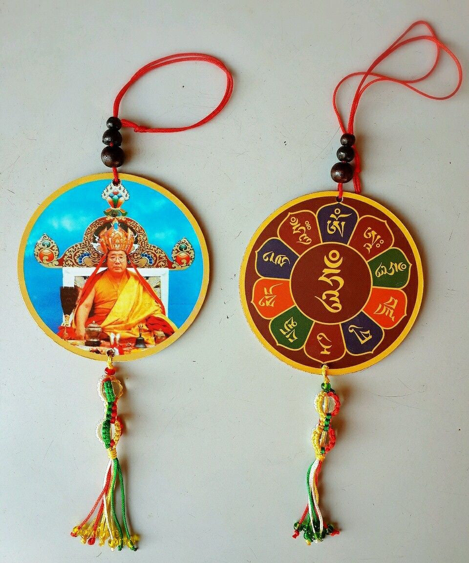 Tibetan buddhism penor rimpoche car / door hanging