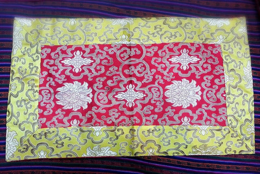 Tibetan high quality silk brocade Small table runner/ table cover / altar cloth