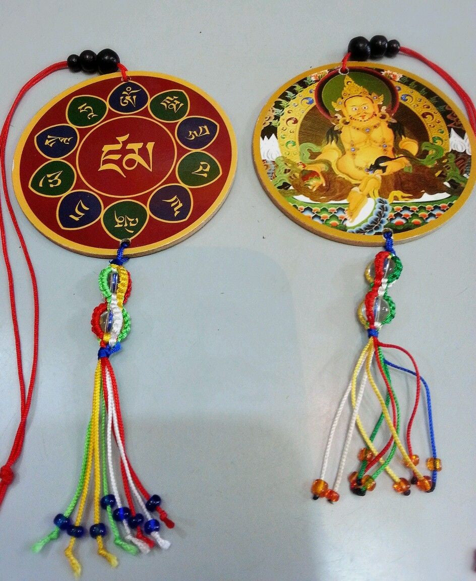 Tibetan buddhism zambala car hanging / door hanging